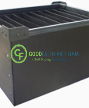 Thùng Nhựa Danpla ESD Chống Tĩnh Điện Có Vách Đơn