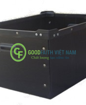 Thùng Nhựa Danpla ESD Chống Tĩnh Điện Không Nắp