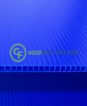 Tấm Nhựa Danpla Màu Xanh Tím dày 5mm