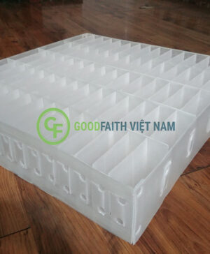 Vách Ngăn Danpla Màu Trắng Trong 770x750x150x3mm